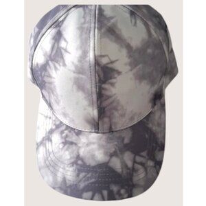 Sonoma White & Gray Tie Dye Polyester Cap OS Adult Unisex NEW